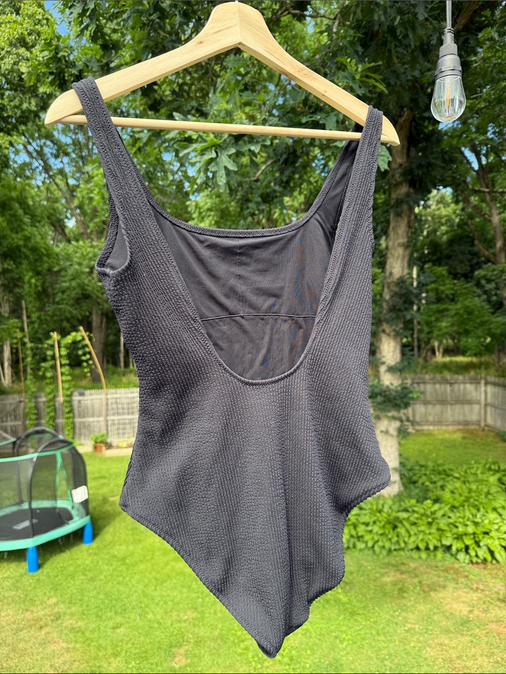 Aerie Crinkle Scoop Full Coverage One-Piece Swimsuit - Picture 2 of 6